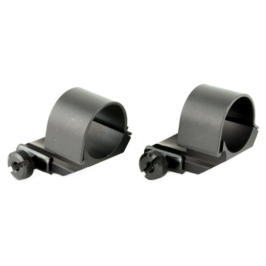 Weaver Top Mount 1-Inch High Rings in Black Matte - 2
