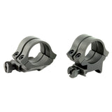 Weaver Quad Lock 1-Inch High Scope Rings Rings in Black Matte - 1