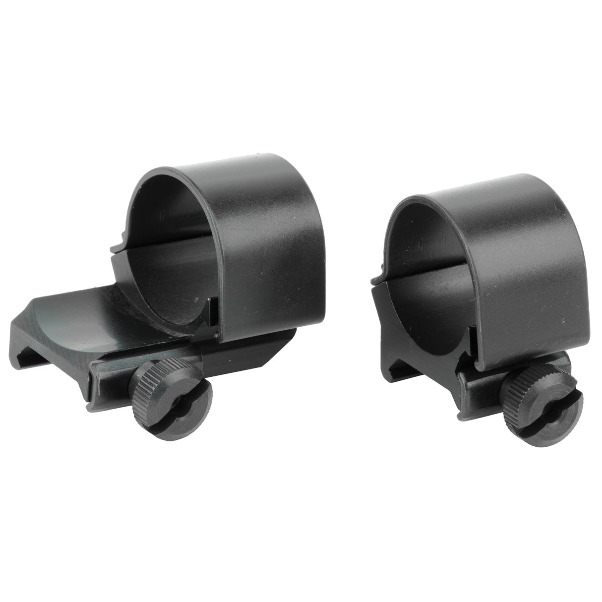 Weaver Detach Top Mt 1-Inch Medium Scope Rings Rings in Black Matte - 1