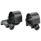 Weaver Detach Top Mt 1-Inch Medium Scope Rings Rings in Black Matte - 1