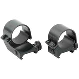 Weaver Detach Top Mt 1-Inch Medium Scope Rings Rings in Black Matte - 2