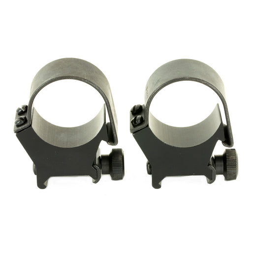 Weaver Top Mount 30mm High Quick Detach Rings in Black Matte - 1