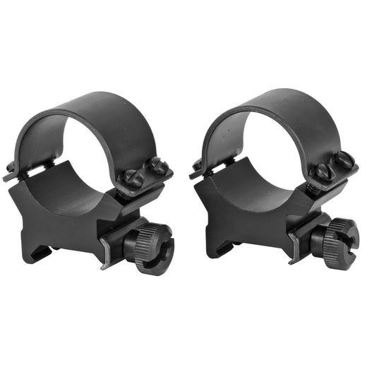 Weaver Sure Grip 1-Inch High Quick Detach Scope Rings Rings in Black Matte - 2