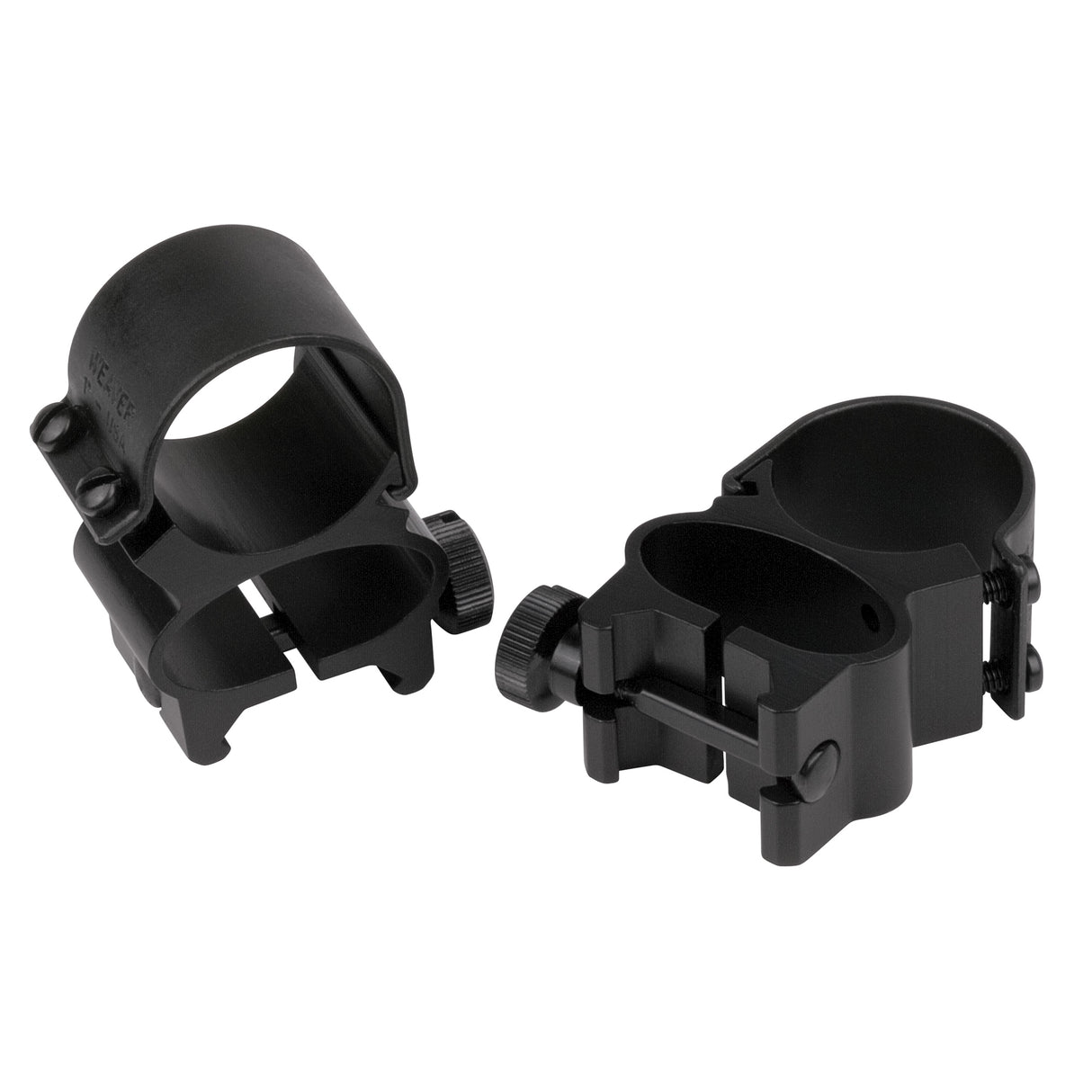 Weaver See-Thru 1-Inch Scope Rings Rings in Black Matte - 1