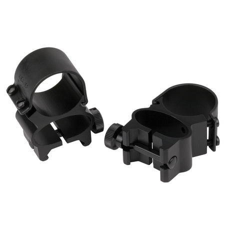 Weaver See-Thru 1-Inch Scope Rings Rings in Black Matte - 1