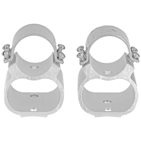 Weaver See-Thru Scope Rings Rings in Silver - 1
