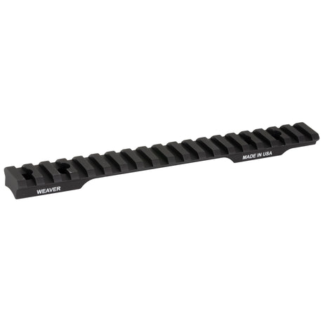 Weaver Multi Slot 20 MOA Long Action 1-Inch Scope Base Bases in Black Matte - 1
