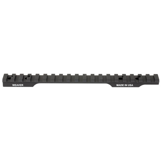 Weaver Multi Slot 20 MOA Long Action 1-Inch Scope Base Bases in Black Matte - 3