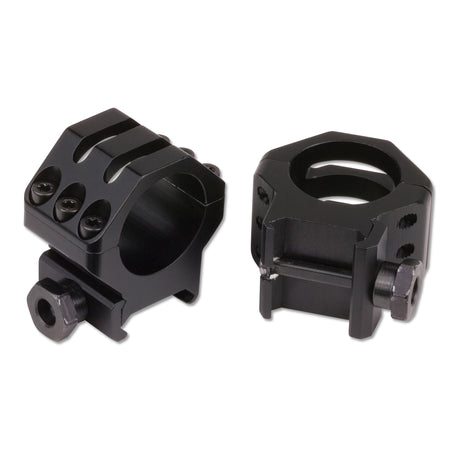 Weaver Tactical 30mm Low Scope Rings Rings in Black - 1
