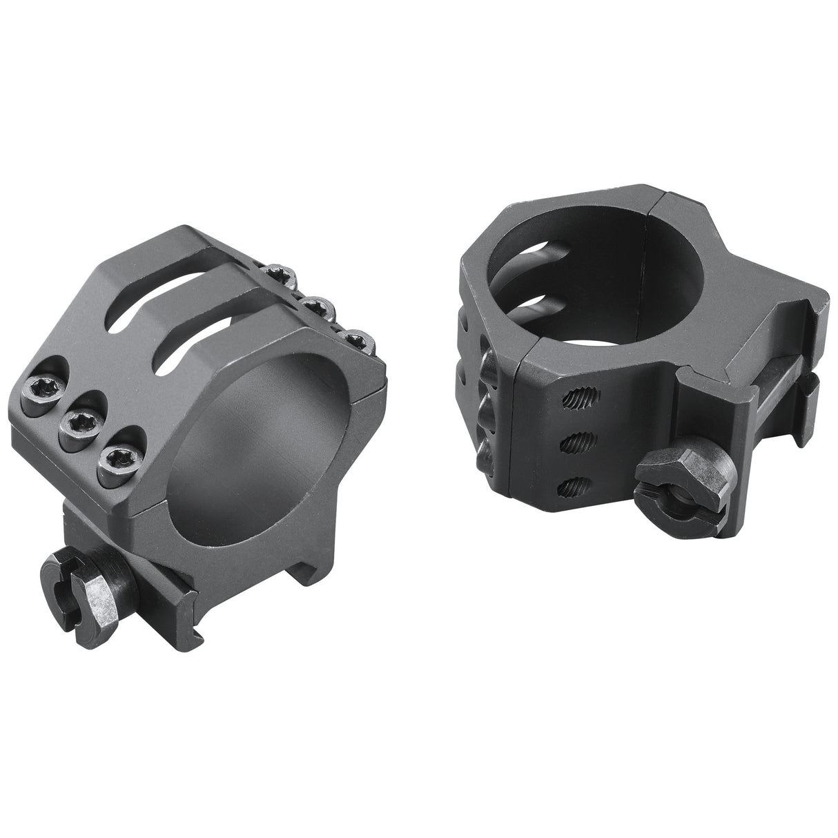Weaver Tactical 30mm Medium Scope Rings Rings in Black - 1