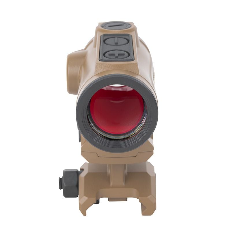 Holosun Brown ARO Red 2MOA Dot Only Reticle 22mm Housing, Shake Awake, 1/3 Co-Witness - ARO-RD2-BRN