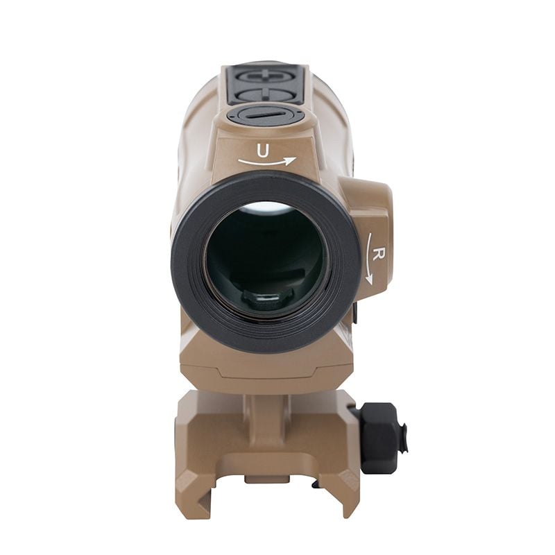 Holosun Brown ARO Red 2MOA Dot Only Reticle 22mm Housing, Shake Awake, 1/3 Co-Witness - ARO-RD2-BRN