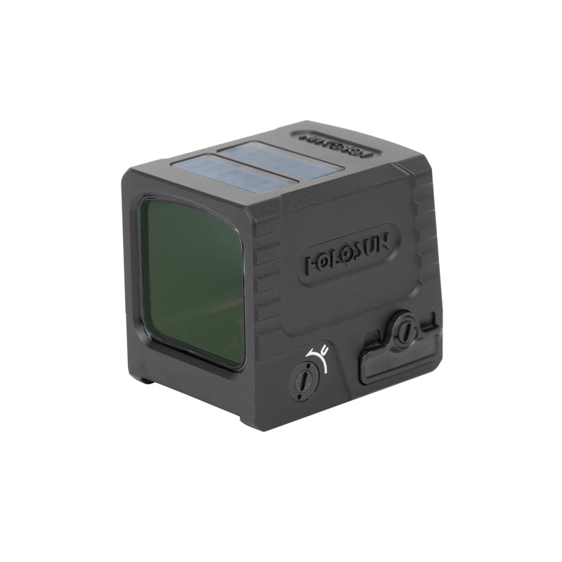 Holosun AEMS-MACRO, Enclosed Pistol Red Dot Sight, RMR/509T Footprint, Solar Failsafe - AEMS-MACRO-RD