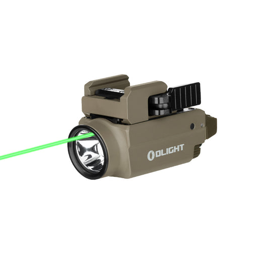 Olight Baldr S Rail Mounted Light 800 Lumens - Green Laser