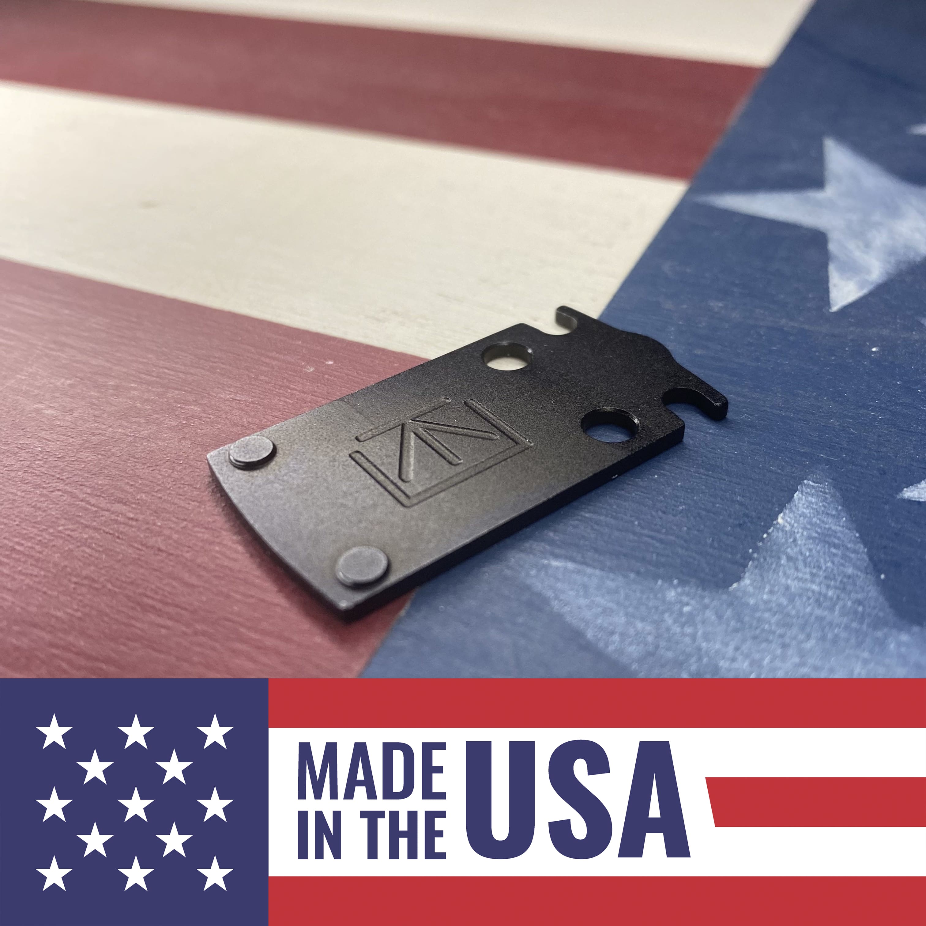 NDZ Optic Sight Plate Cover For Springfield Hellcat OSP/RDP/Pro - Anodized Aluminum, RMSc Footprint