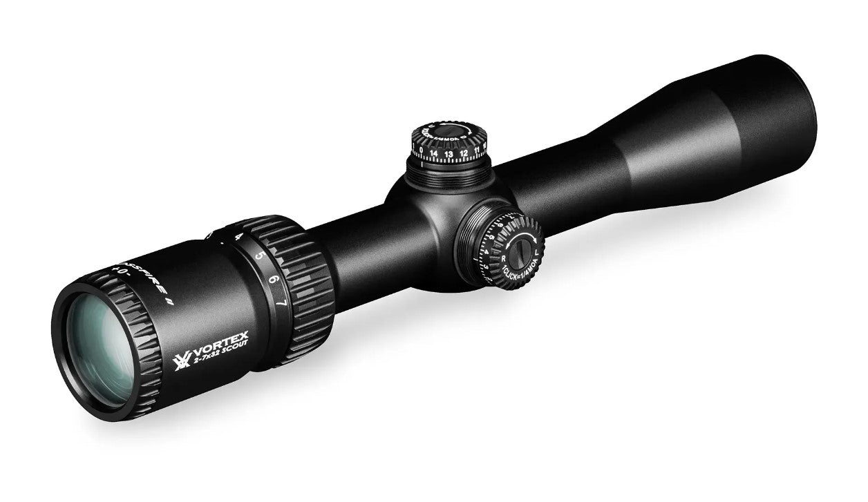 Vortex Crossfire II 2-7X32 Scout Scope V-Plex (MOA) Reticle, 1