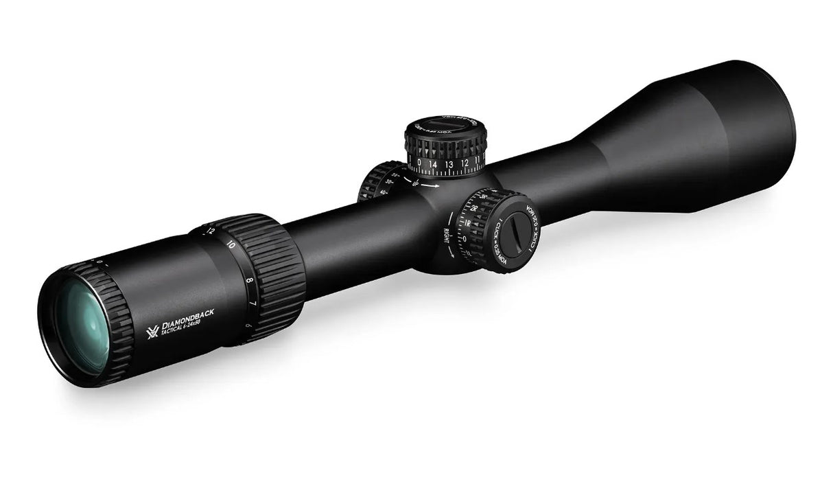 Vortex Diamondback Tactical 6-24X50 FFP, EBR-2C (MOA) RETICLE, 30mm Tube, DBK-10028