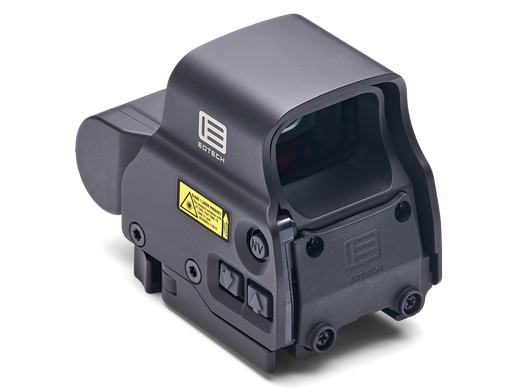 EOTech EXPS3 DCR Holographic Red Dot Sight, 1 MOA Dot, 68 MOA Speed Ring, Quick Release Mount, NV Compatible - EXPS3-DCR