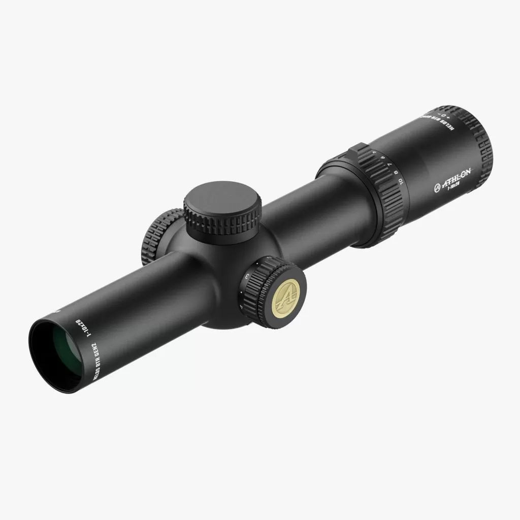 Athlon Helos BTR GEN2 1-10×28 ATMR4 SFP IR MOA Illuminated Reticle, Second Focal Plane