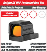 Osight SE DPP Red Dot, MRS Reticle with Side-Loading Battery, DPP Footprint
