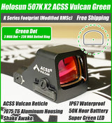 OPEN BOX [LIKE NEW] Holosun 507K X2 Green Dot ACSS Vulcan Reticle