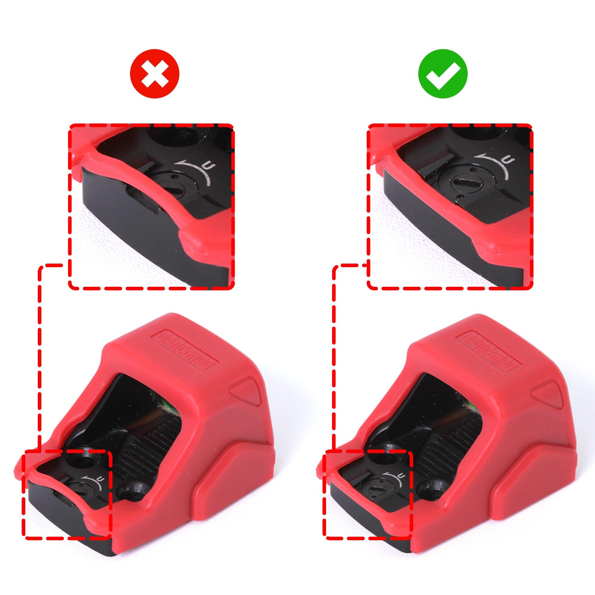 OpticGard Scope Cover for Holosun® 507K-X2/407K-X2 – Freedom Gorilla