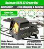 Holosun 507K Green X2, 32 MOA Ring & 2 MOA Green Dot, Side Battery - HE507K-GR-X2
