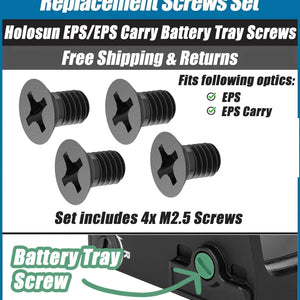 Holosun EPS Battery Tray Screw