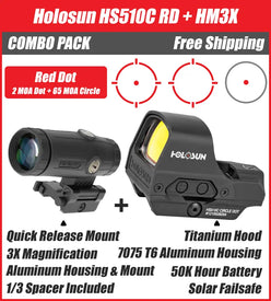 Red Dot and Magnifier Combos - Red Dots with Magnifiers