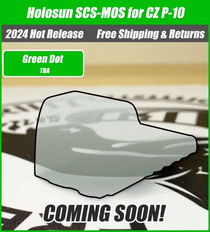Holosun SCS Green Dot Sight For CZ P-10