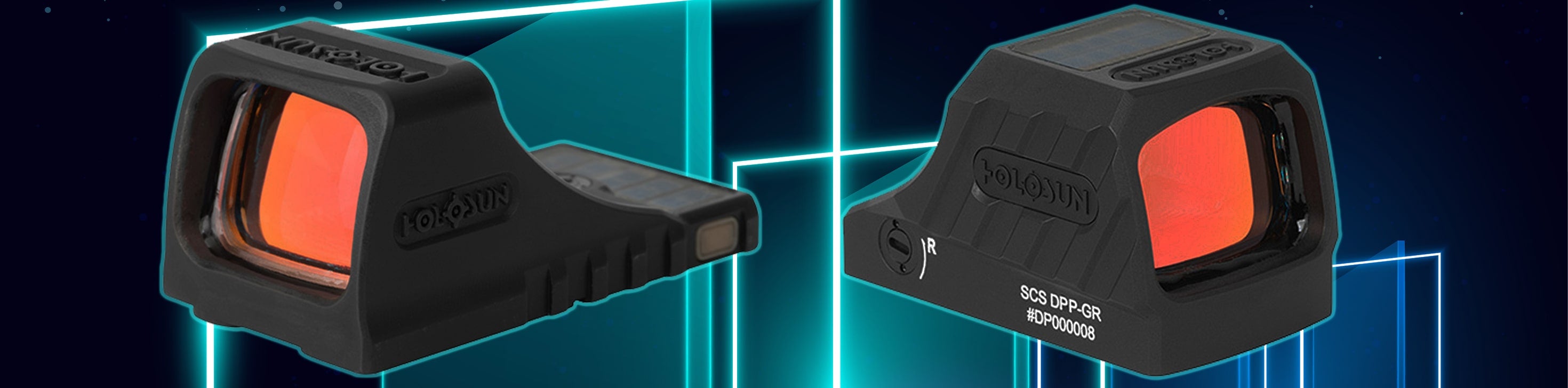 Holosun SCS Series Optics - Green Dot Sights - MRS Reticle - Solar Rec ...