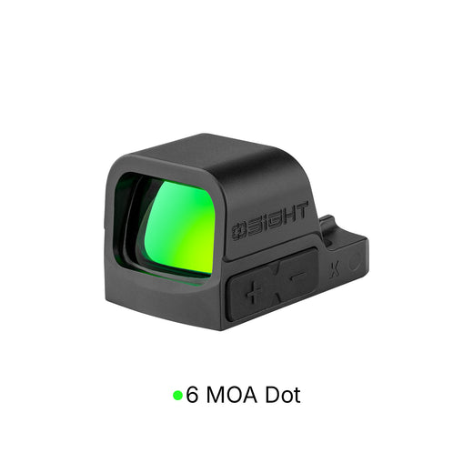 Osight K Micro Green Dot, 6 MOA Dot with Side-Loading Battery, RMSc Footprint