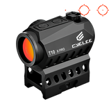 Cyelee T10 X PRO, Red 2 MOA Dot & 30 MOA Circle