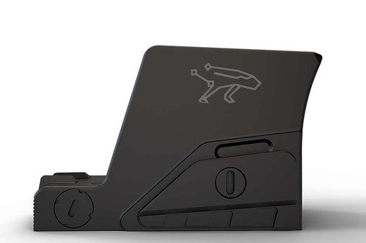 MeCanik MO4 Enclosed Red Dot, RMSc Footprint, 3 MOA / 32 MOA Ring, Solar + Motion Activation
