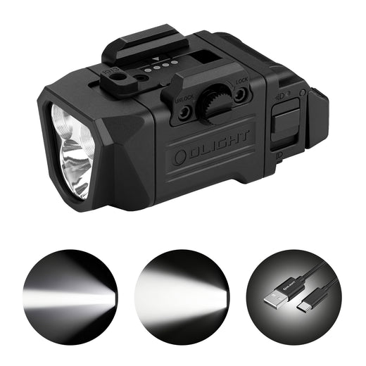 Olight PL-X Dual Beam Flashlight, 1200 Lumens & 300m Throw