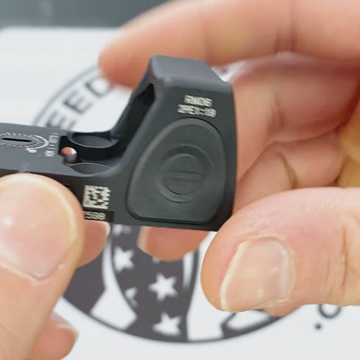 Trijicon RMR Type 2 Adjustable LED Red Dot Sight Black - 7075 T6 Aluminum - Available in 1, 3.25, and 6.5 MOA Versions