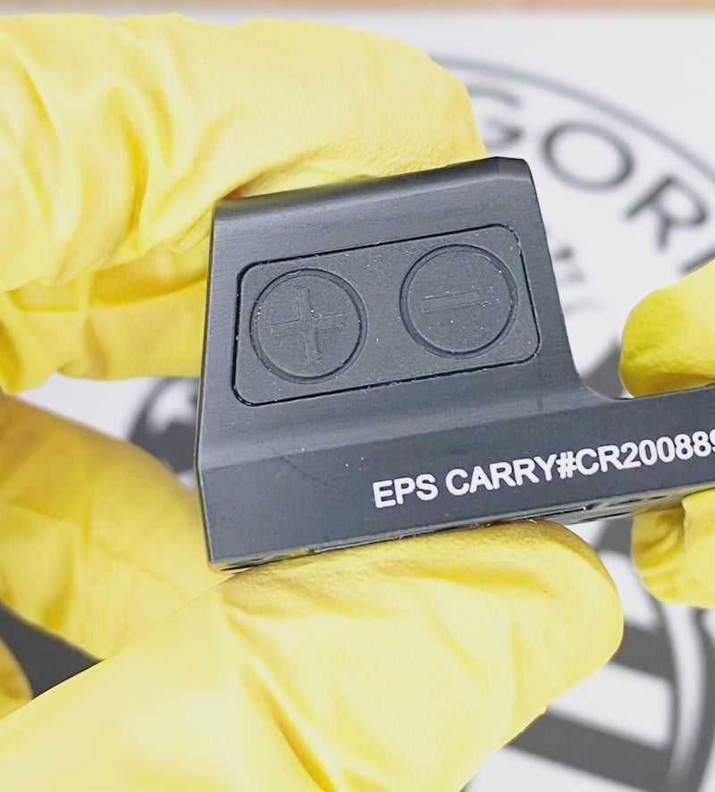 Holosun EPS Carry 2 MOA Red Dot Side Battery - EPS-CARRY-RD-2