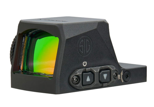 Sig Sauer Romeo X Pro Enclosed Green Dot, DPP Footprint, Enclosed Emitter, Black Housing, 3 MOA, 6 MOA, Circle Dot
