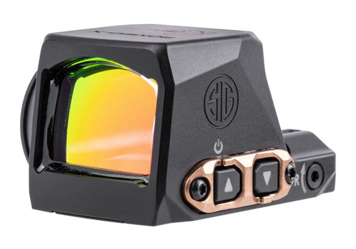 Sig Sauer Romeo X Compact Enclosed Red Dot, Circle Dot, RMSc Footprint, Enclosed Emitter, Black/Rose Housing