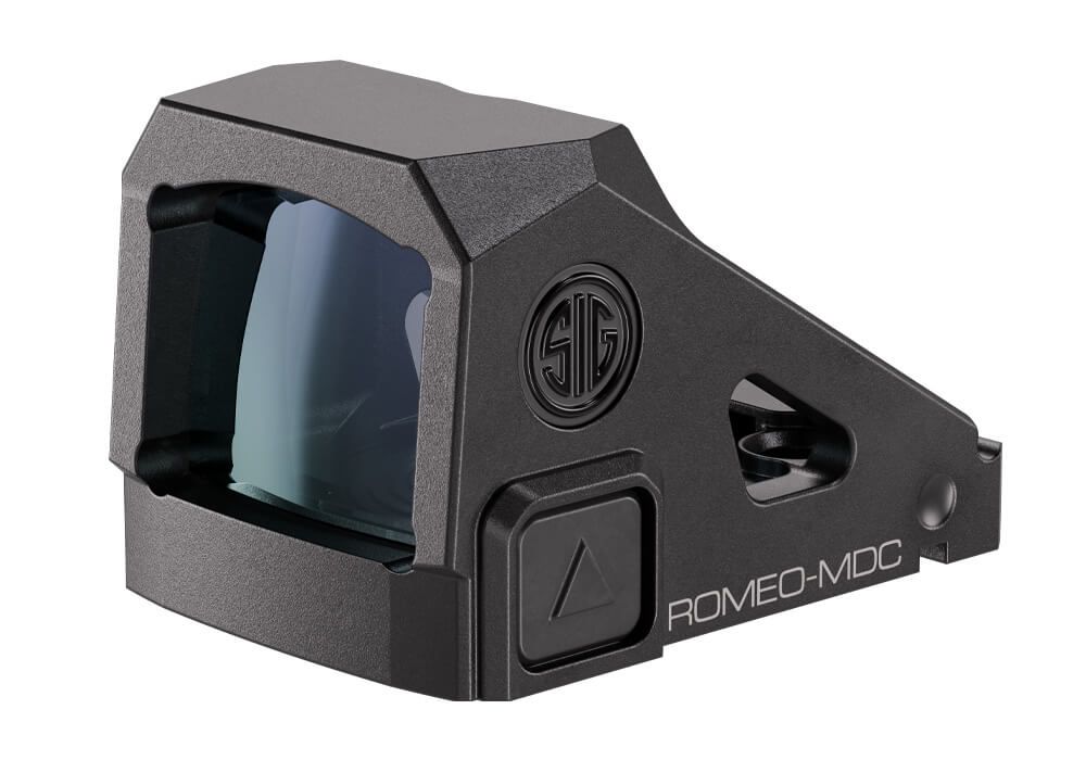 Sig Sauer ROMEO MDC Red Dot – 3 or 6 MOA, RMSc Footprint, 7075 Aluminum Top Battery Access - SORMDC60