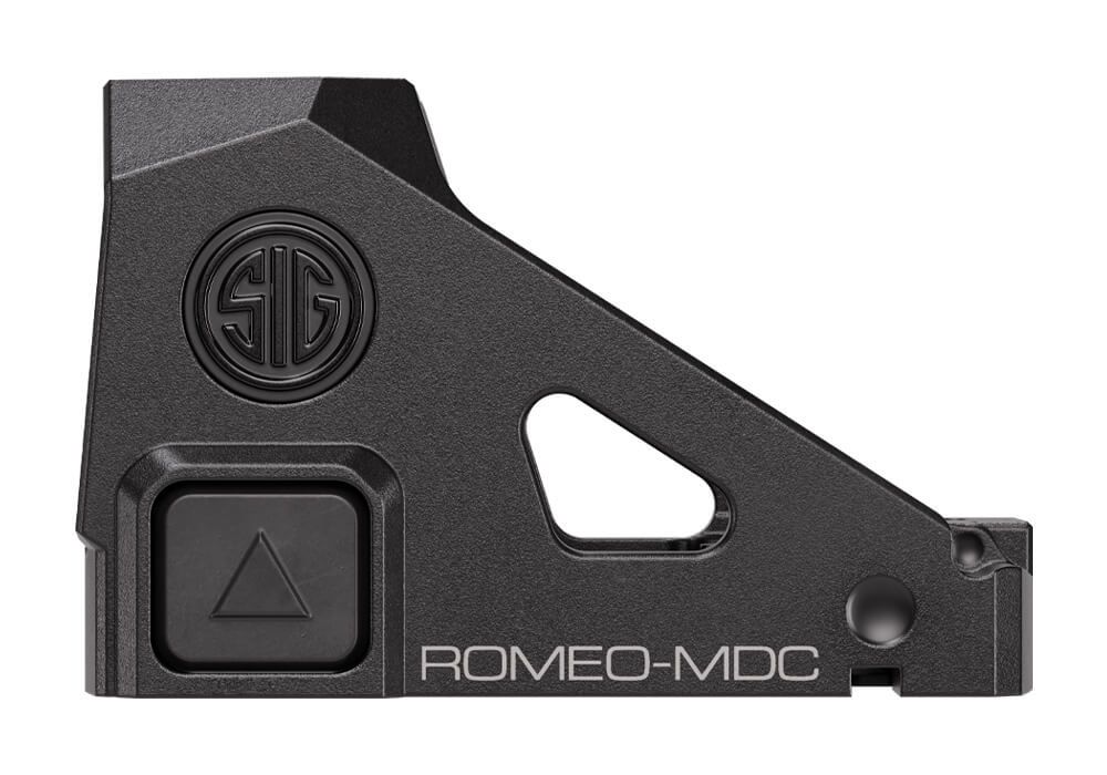 Sig Sauer ROMEO MDC Red Dot – 3 or 6 MOA, RMSc Footprint, 7075 Aluminum Top Battery Access - SORMDC60