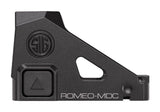 Sig Sauer ROMEO MDC Red Dot – 3 or 6 MOA, RMSc Footprint, 7075 Aluminum Top Battery Access - SORMDC60