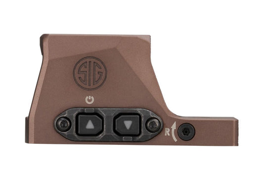 Sig Sauer Romeo X Pro FDE Enclosed Red Dot, Circle Dot, DPP Footprint, Enclosed Emitter, FDE Housing