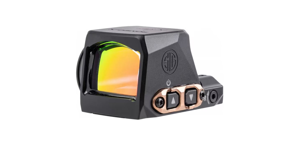 Sig Sauer Romeo X Compact Enclosed Red Dot, RMSc Footprint, Enclosed Emitter, Black/Rose Housing