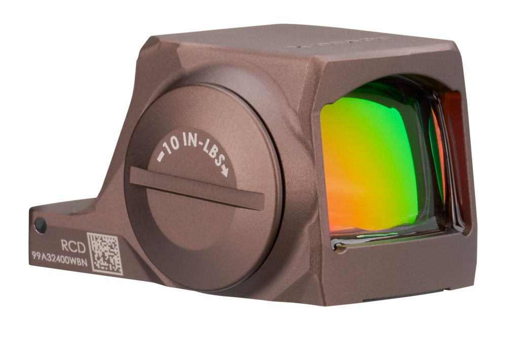 Sig Sauer Romeo X Compact FDE Enclosed Red Dot, Circle Dot, RMSc Footprint, Enclosed Emitter, FDE Housing