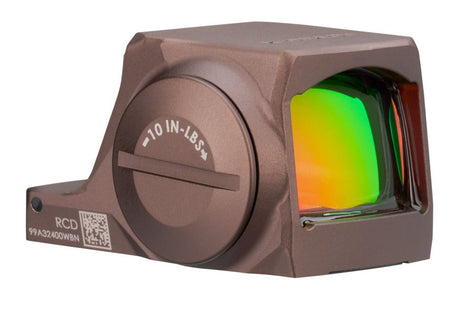 Sig Sauer Romeo X Compact FDE Enclosed Red Dot, Circle Dot, RMSc Footprint, Enclosed Emitter, FDE Housing