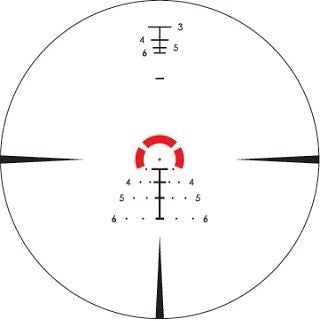 Vortex Strike Eagle 1-8X24 FFP, EBR-8 (MOA) Reticle, 30mm Tube - SE-1801