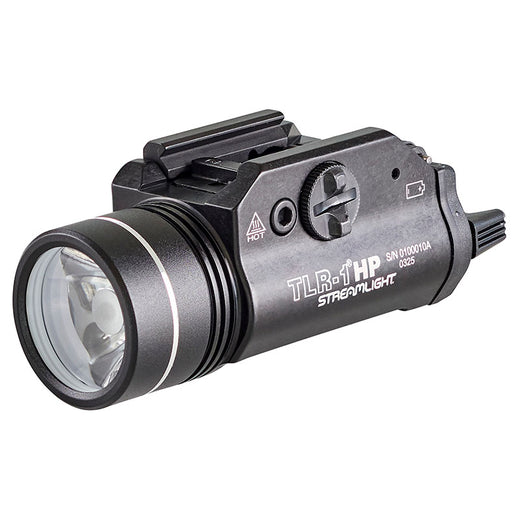 Streamlight TLR-1 HP High Candela Rail Mounted Light - 65,000 Candela, 1,000 Lumens, CR123A Battery
