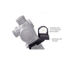 Viridian PINCH Adjustable 35 Degree Offset Picatinny Mount - RMR, RMSc, ACRO, DOCTER Mounts (Pick One)