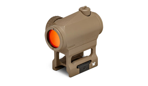 Vortex Crossfire Red Dot (Gen II), Tan, 2 MOA Dot, T1/T2 Footprint - CF-RD2-T - high moun